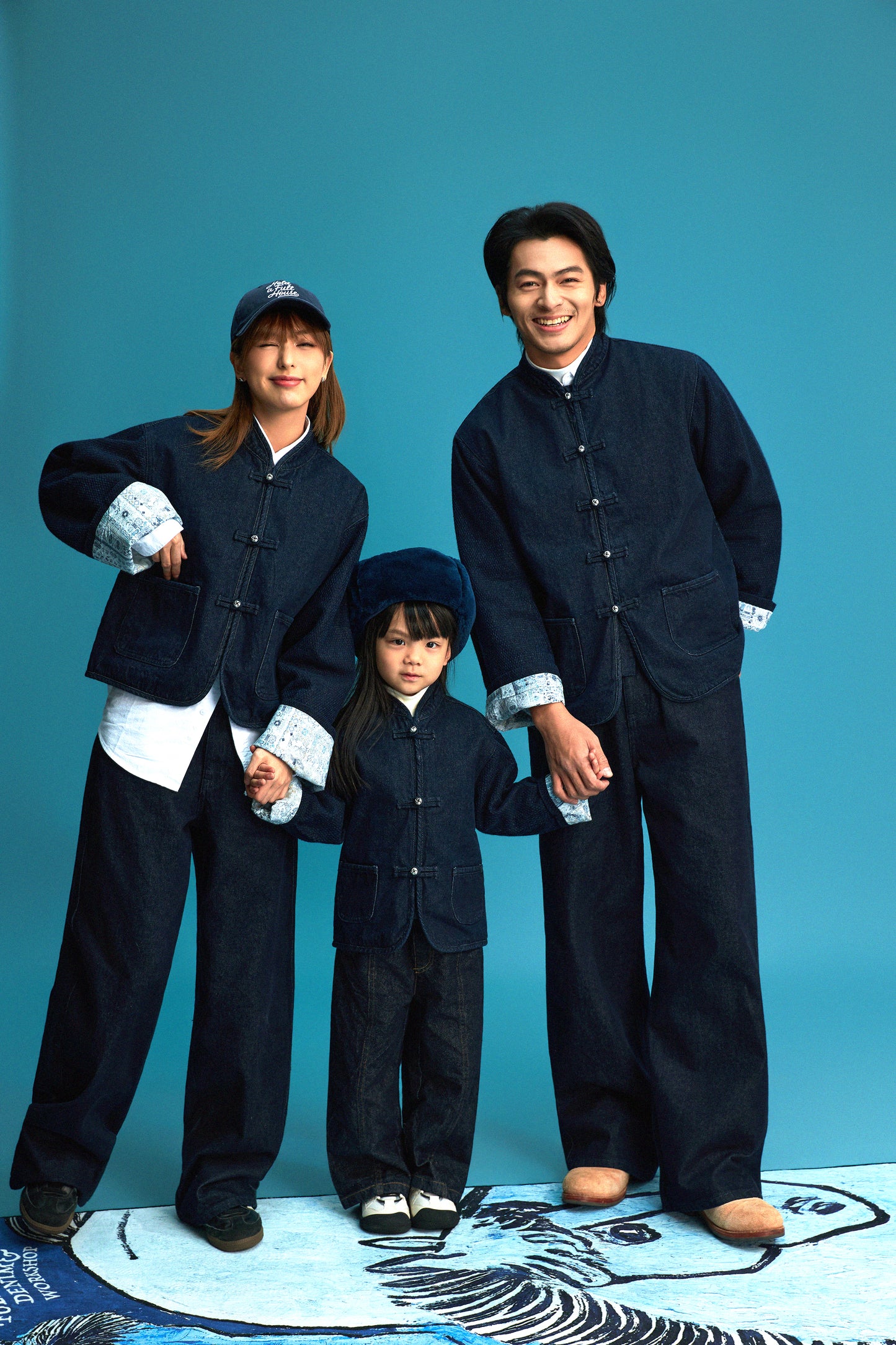 【藍御納戶銀織】Aionando Denim KF Jacket