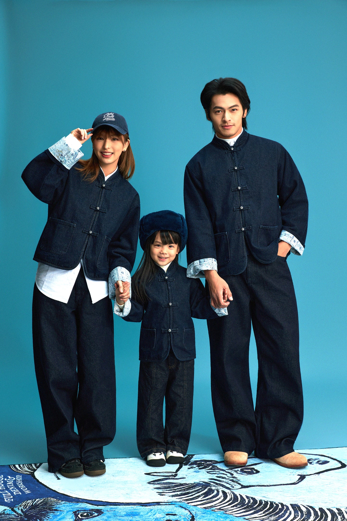 【藍御納戶銀織】Aionando Denim KF Jacket