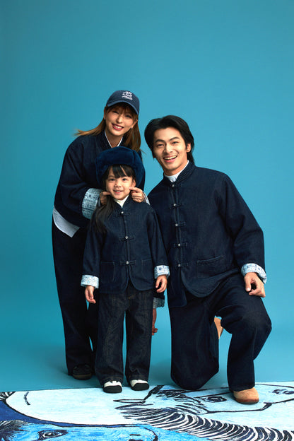 【藍御納戶銀織】Aionando Denim KF Jacket