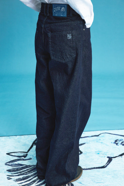 Aionando 13oz Wide Legs Denim Jeans