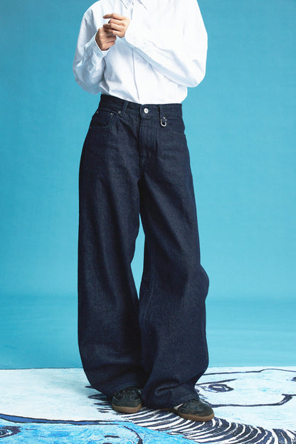 Aionando 13oz Wide Legs Denim Jeans