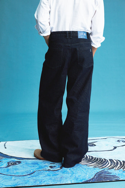 Aionando 13oz Wide Legs Denim Jeans
