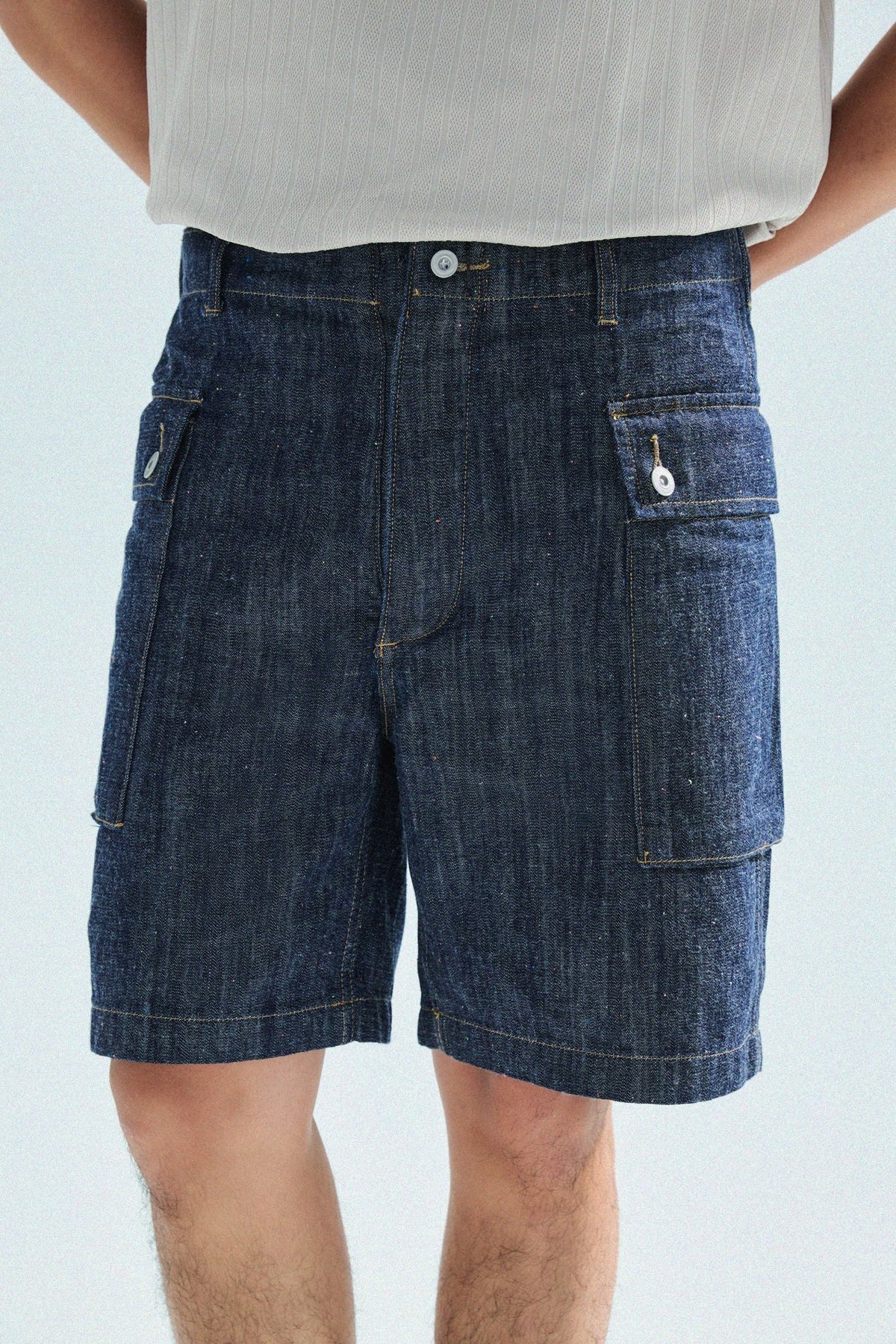 【PRE-ORDER 預訂】Aisumi Monkey Pants Short - Full House Denim & Workshop