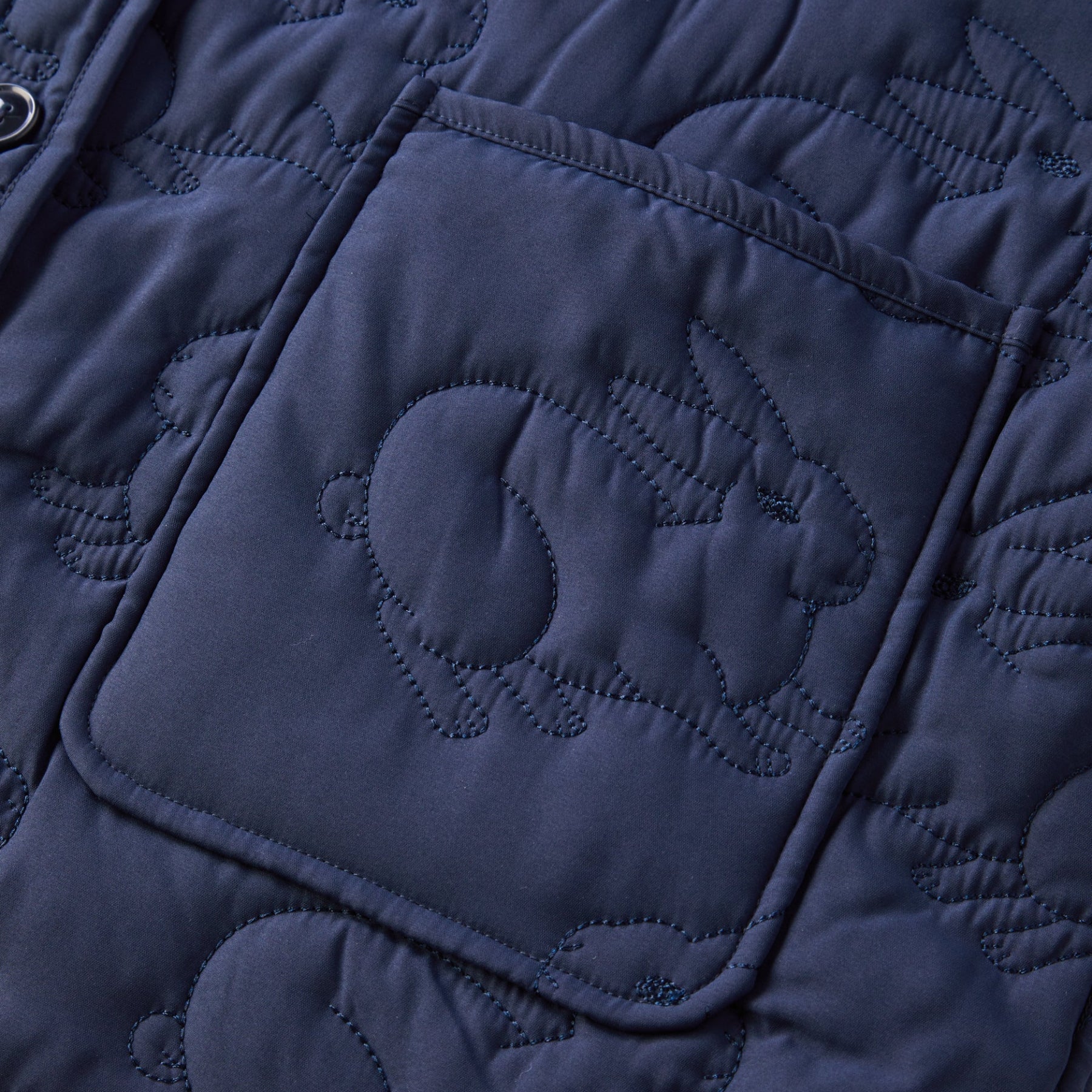 現已開啟訂購【樸渥】兎紋樣絎棉外套 Rabbit Pattern Quilted Jacket - Full House Denim & Workshop