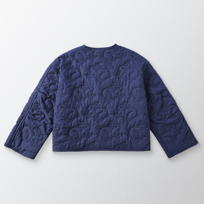 現已開啟訂購【樸渥】兎紋樣絎棉外套 Rabbit Pattern Quilted Jacket - Full House Denim & Workshop