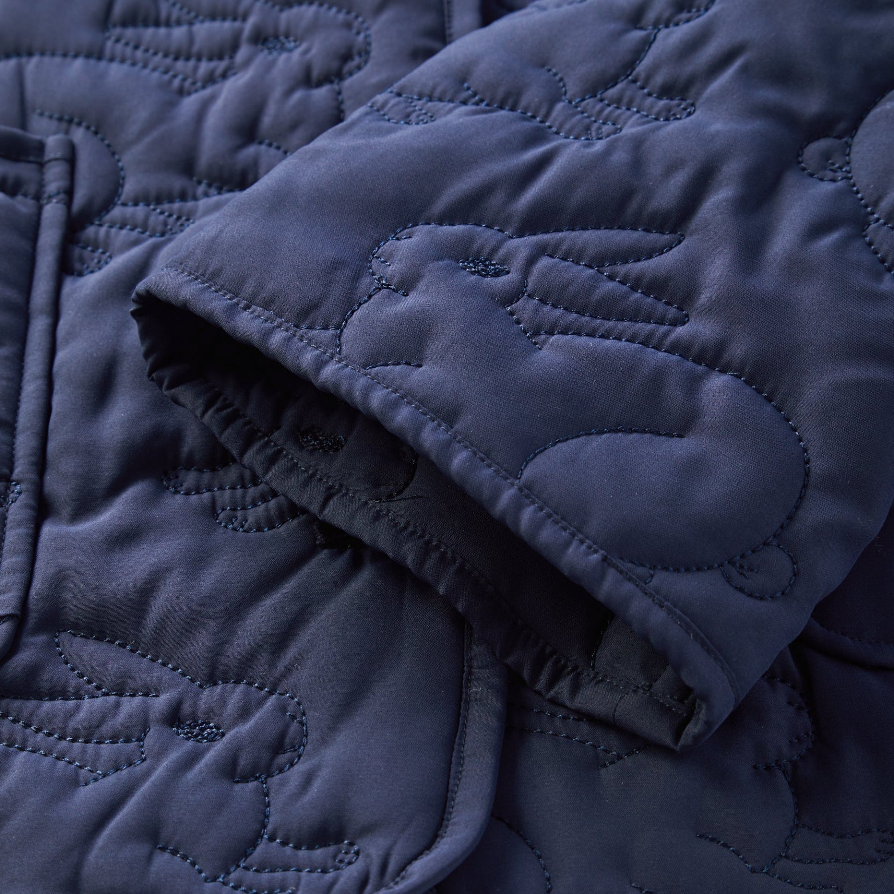 現已開啟訂購【樸渥】兎紋樣絎棉外套 Rabbit Pattern Quilted Jacket - Full House Denim & Workshop