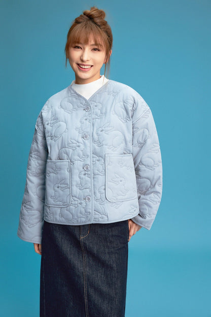 第四輪發售中【樸渥】兎紋樣絎棉外套 Rabbit Pattern Quilted Jacket - Full House Denim & Workshop