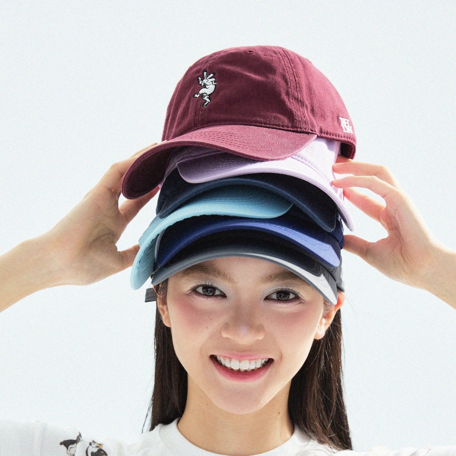 【Red】Happy Rabbit Cap - Full House Denim & Workshop