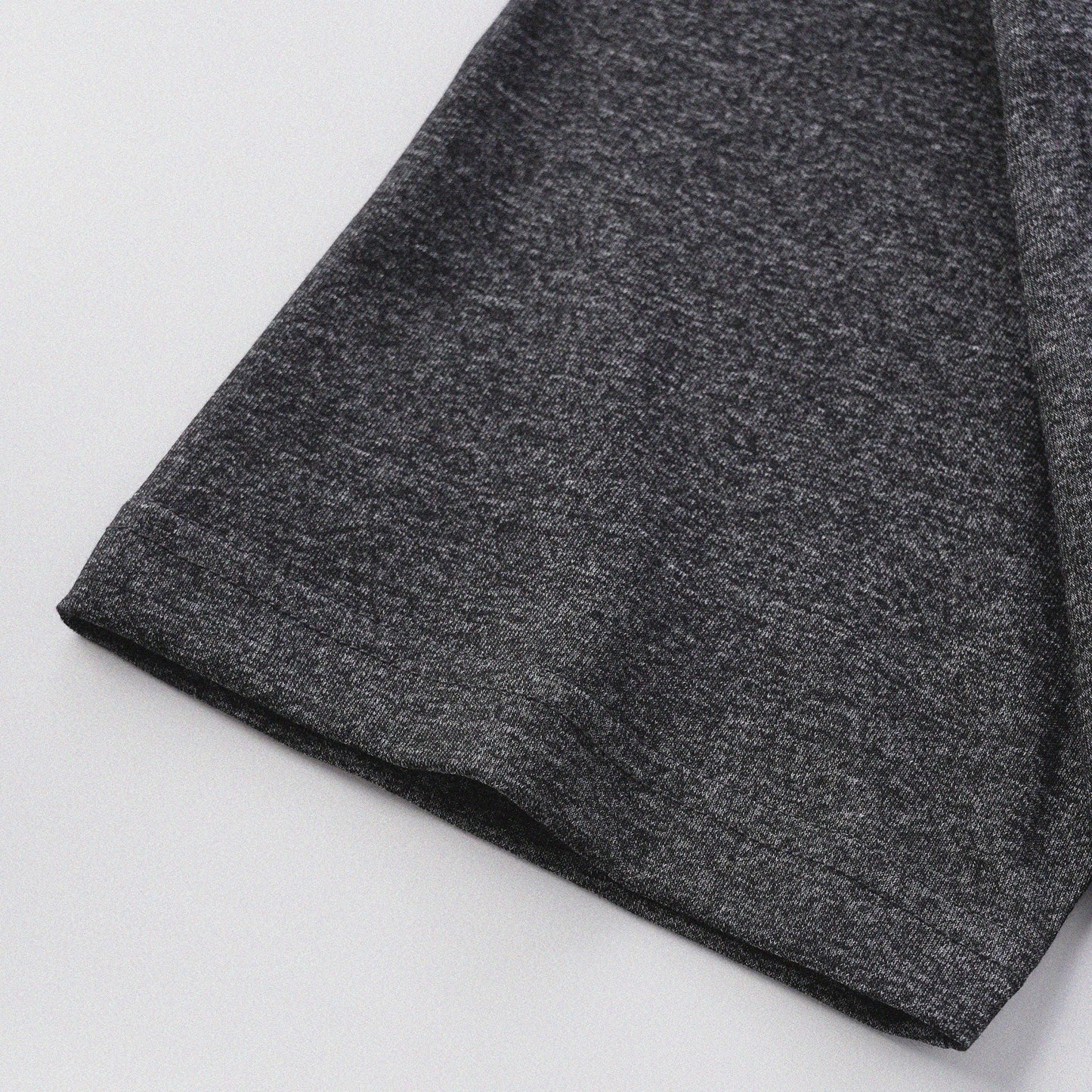 胡椒鹽冷感亨利領T-Shirt（黑色）Salt & Pepper Cooling Henley T-Shirt（Black） - Full House Denim & Workshop