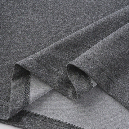 胡椒鹽冷感亨利領T-Shirt（灰色）Salt & Pepper Cooling Henley T-Shirt（Grey） - Full House Denim & Workshop