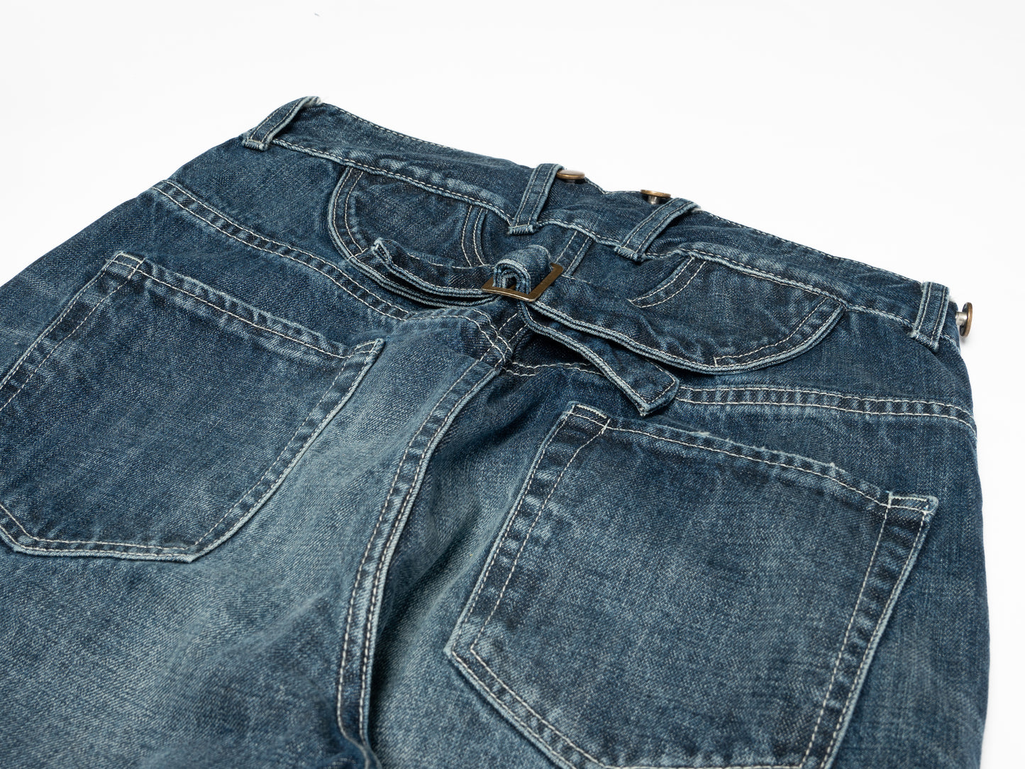 FH02 Damaged Washed Jeans Series【Type A】