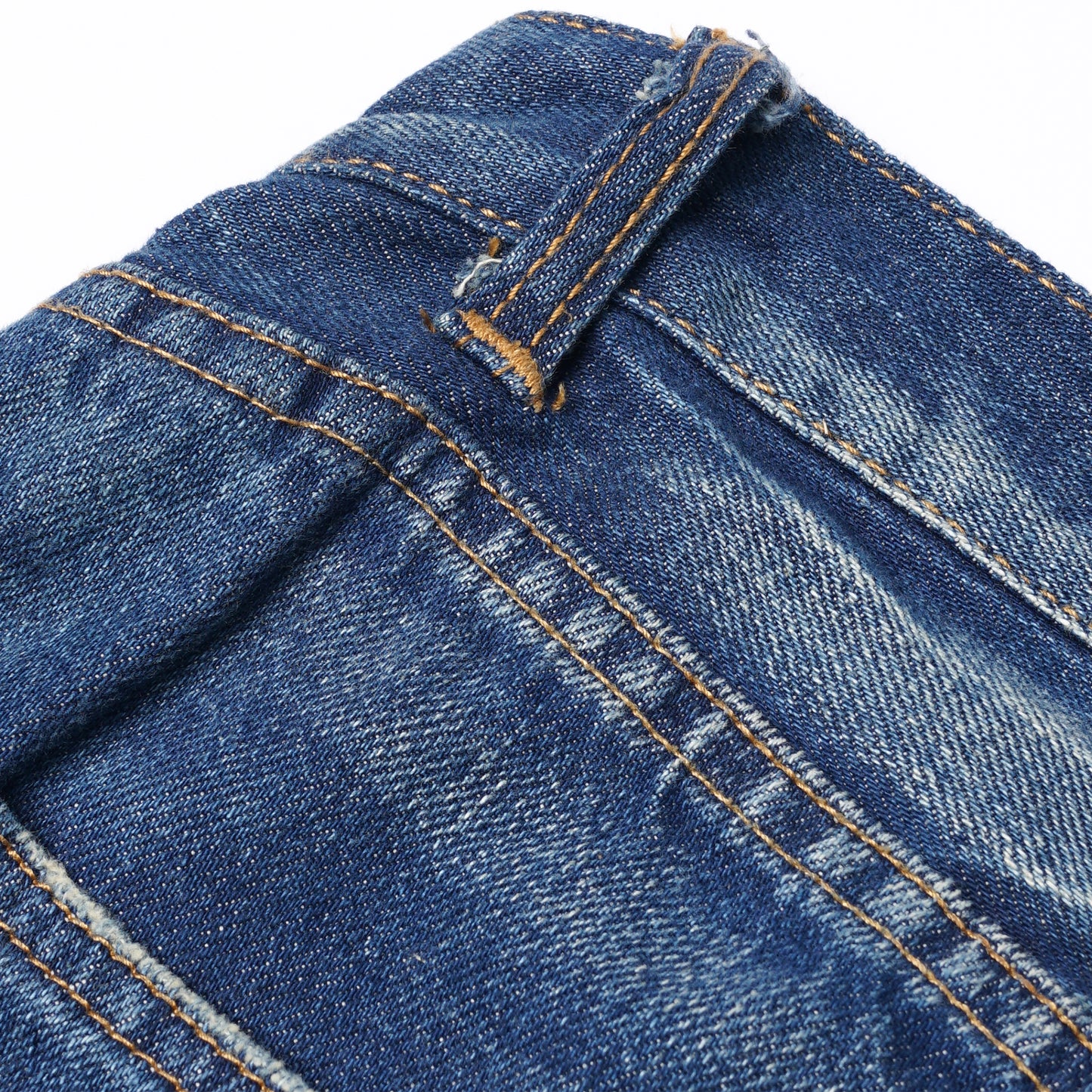 【Custom】No.1 13oz. Dirty Washed Damaged Jeans