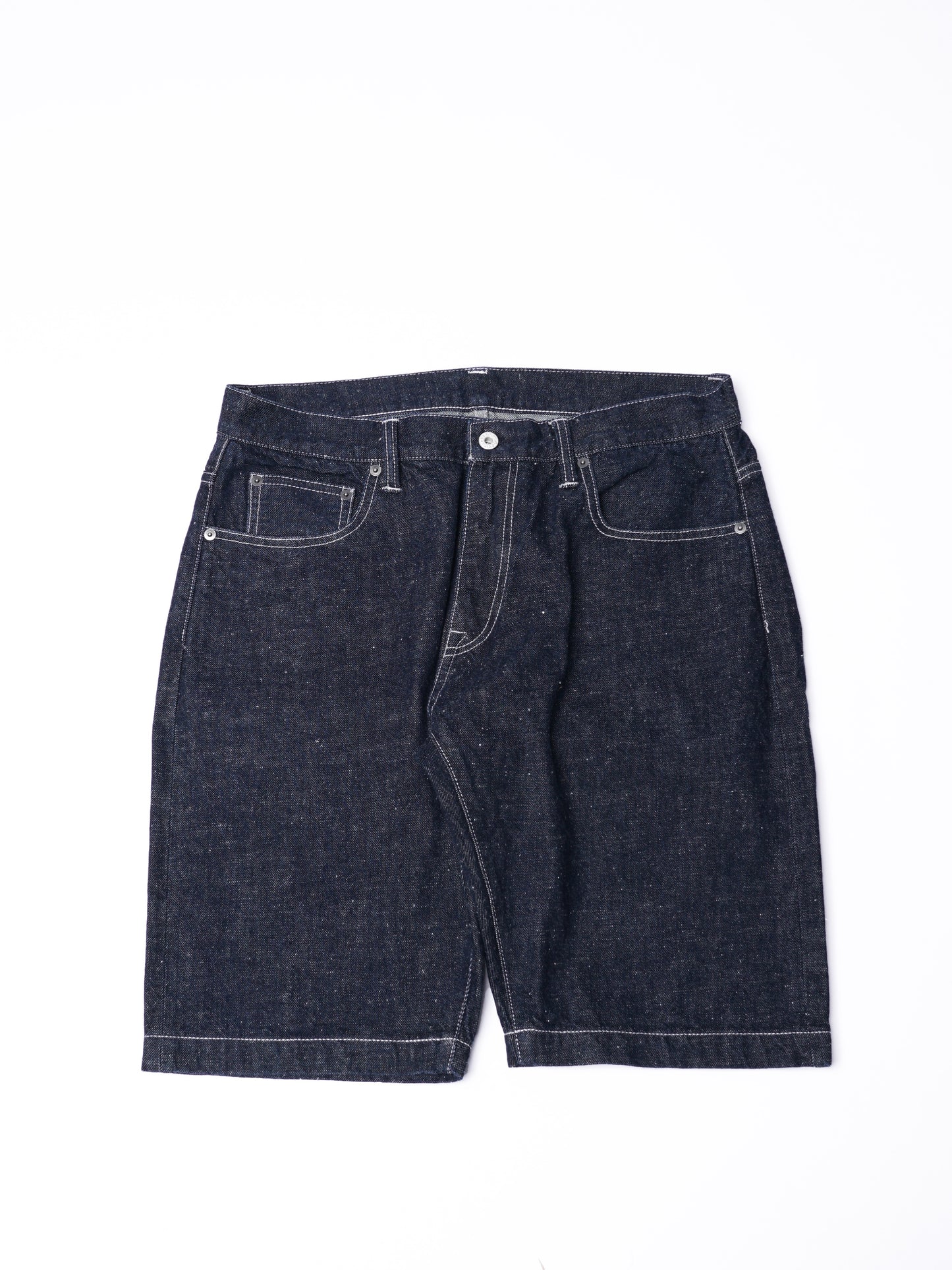 【Custom】14oz. Raw Woven Cotton Shorts Jeans