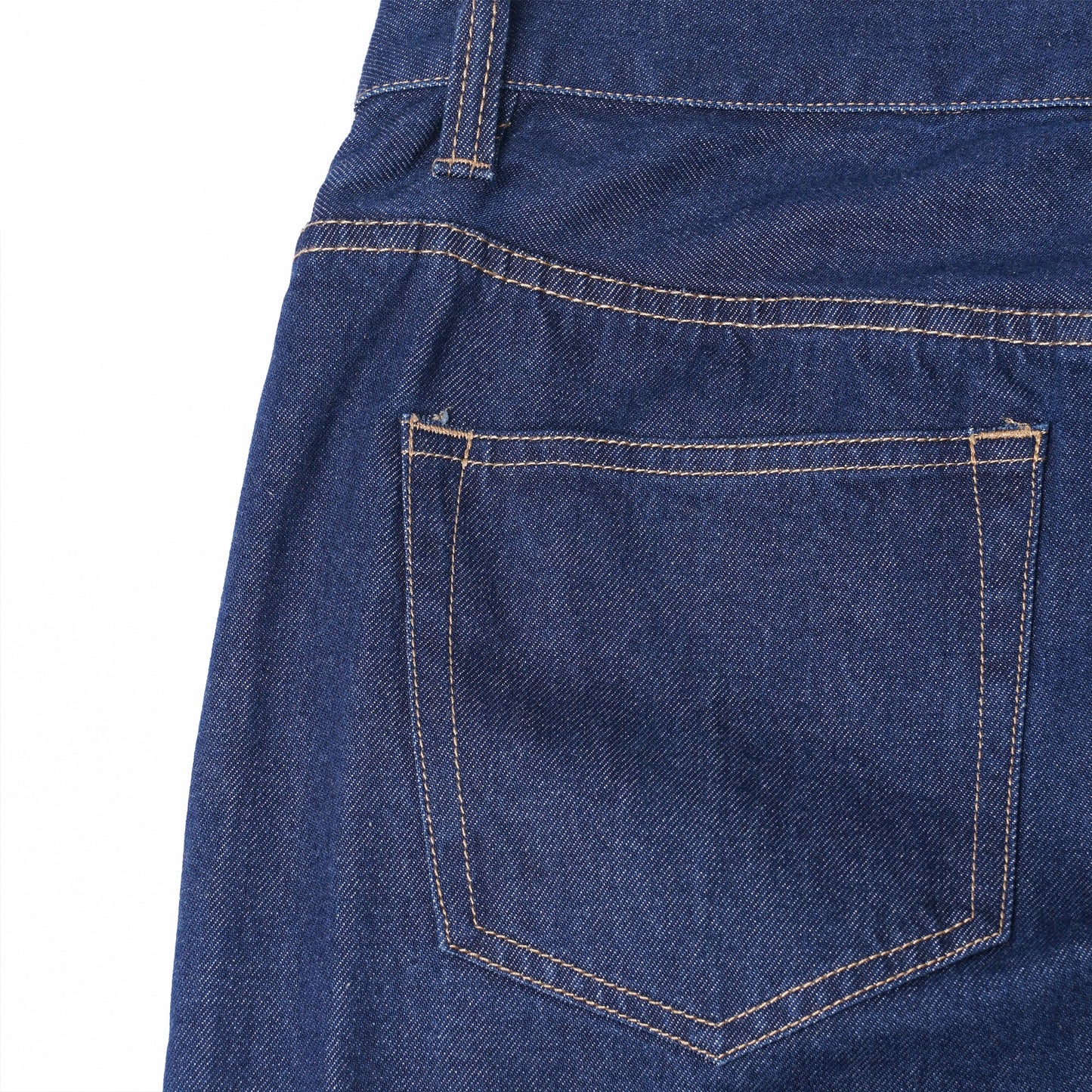 【Custom】H07 Indigo High-Rise 14oz. Straight Cut Jeans
