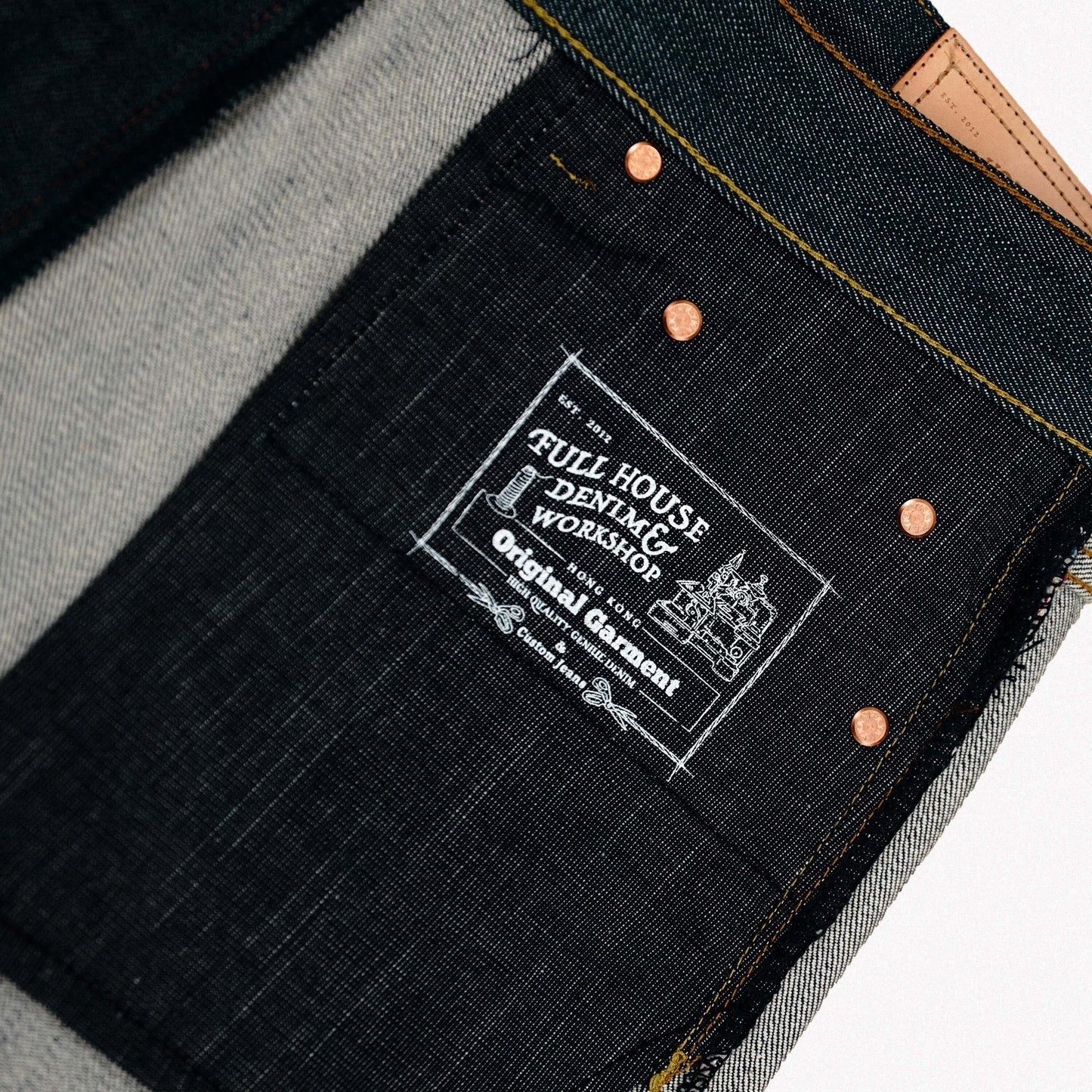 14oz. Bamboo Fabric Selvage Jeans II