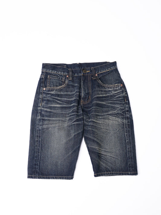 【Custom】RIV 2 Years 14oz. Washed Shorts Jeans