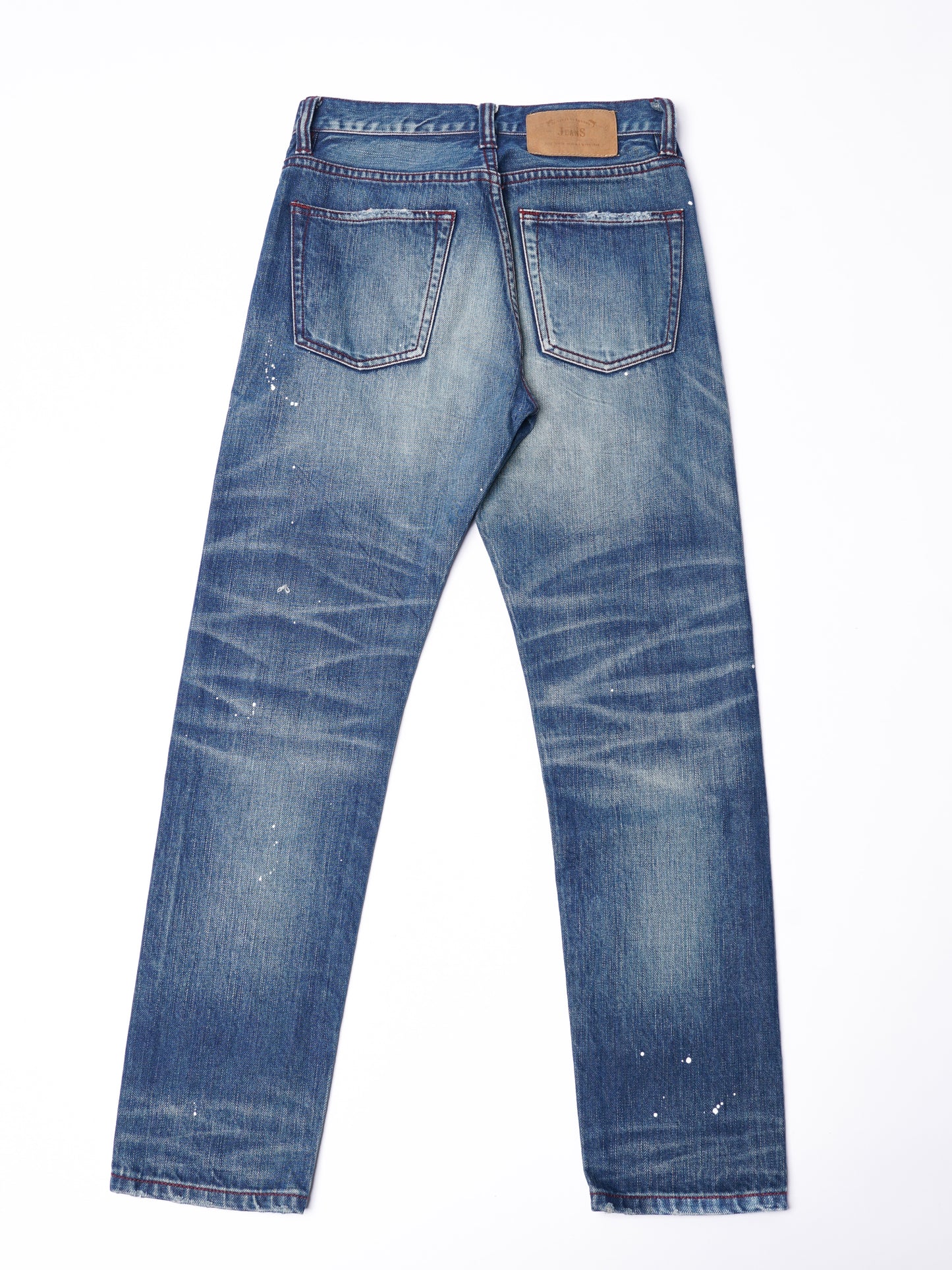 [Custom] No.29 Damaged Washed Slim Fit Jeans